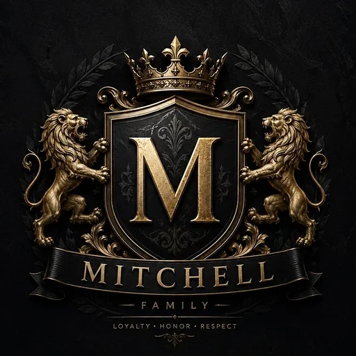 Логотип семьи Mitchell