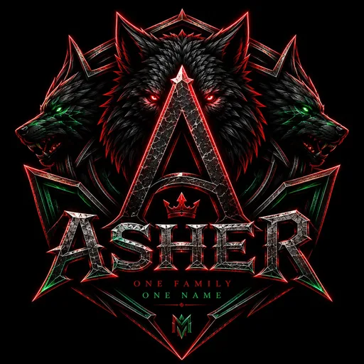 Логотип семьи Asher