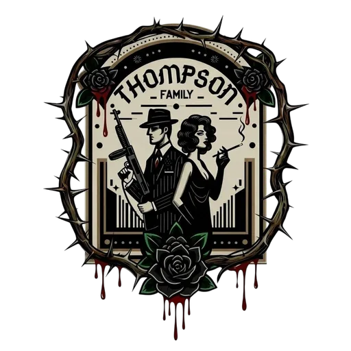 Логотип семьи T H O M P S O N
