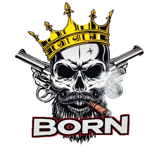 Логотип семьи BORN FAMQ