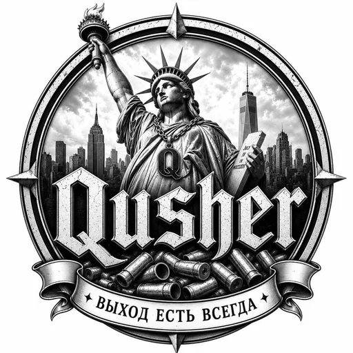 Логотип семьи Qusher