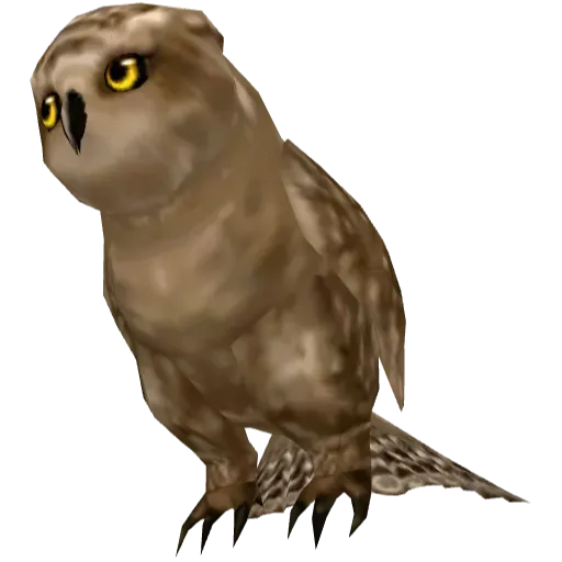 Коричневая сова