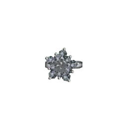 Серебряное обручальное кольцо