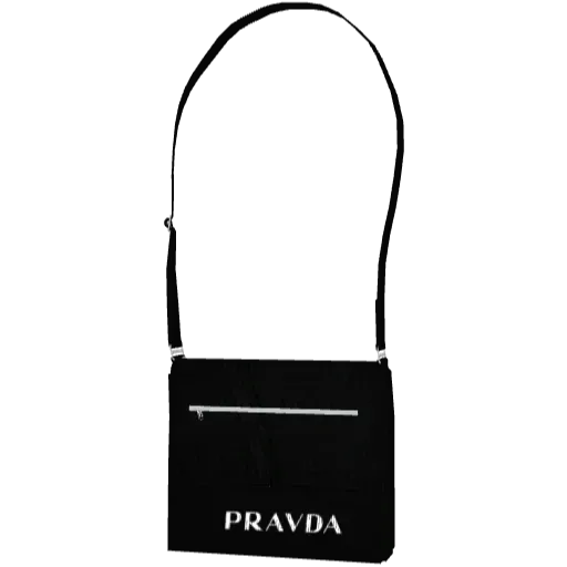 Черная сумка Pravda