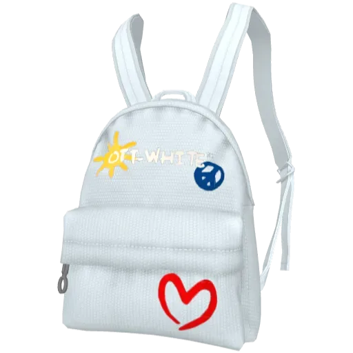 Белый рюкзак Ott-White