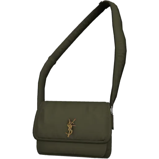Зеленая сумка YSL