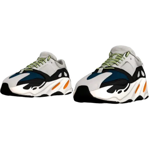Белые кроссовки Adibas Ez Boost 700