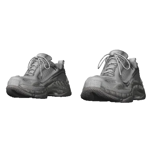 Белые кроссовки Balemciaga Triple S.2