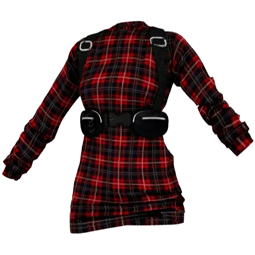 Прямое платье Collection в красную клетку