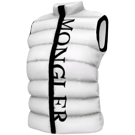 Белая жилетка Mongler