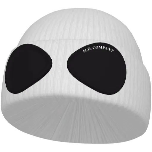 Белая шапка M.D. COMPANY