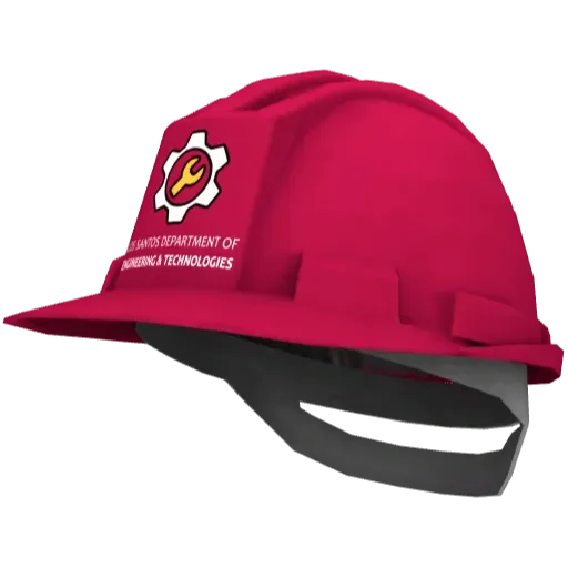 Розовая каска инженера