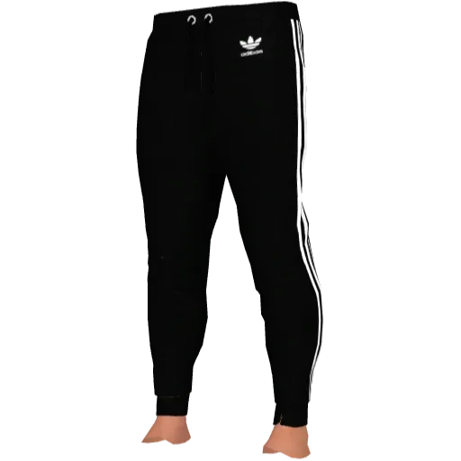 Черные джоггеры Adibas (Luminoforo)