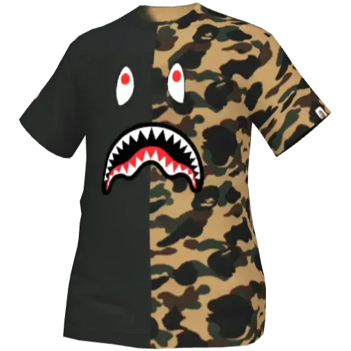 Черно-камуфляжная футболка Pabe camo