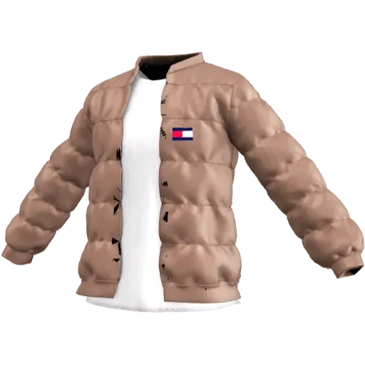 Бежевая куртка с футболкой Tommy Vercetti