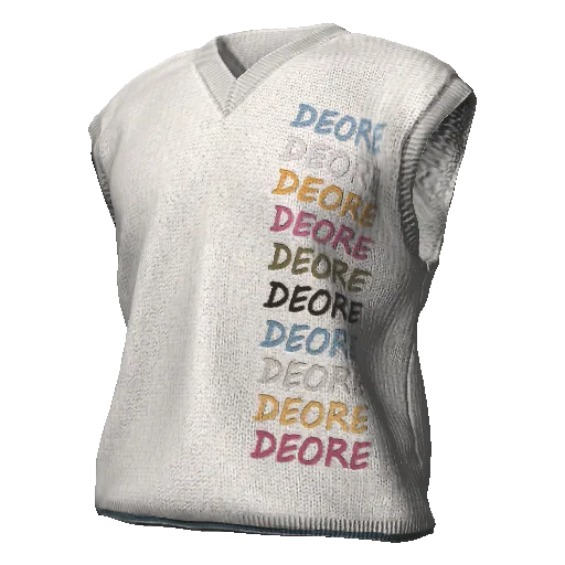 Белая жилетка Deore