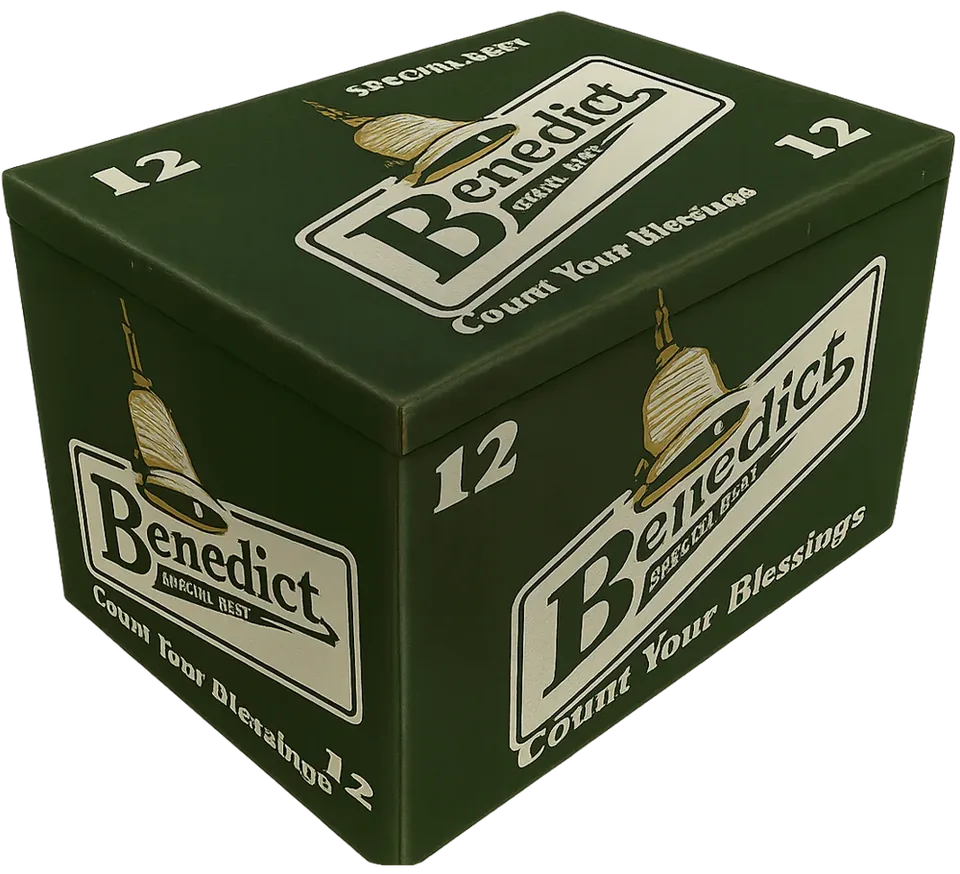 Ящик пива "Benedict"