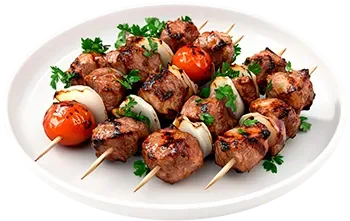 Шашлычки из черемши