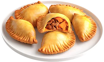 Эмпанадас с мясом и тыквой