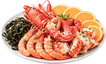 Королевское плато морепродуктов