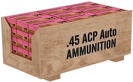 Ящик с боеприпасами .045 ACP