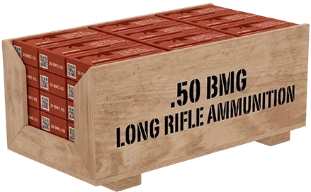 Ящик с боеприпасами .50 BMG