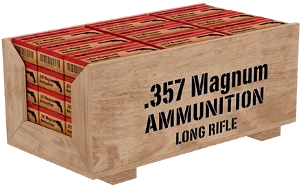 Ящик с боеприпасами .357 Magnum